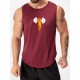 Men's Summer Fashion Muscle Tank Top - Breathable, Sweat-Wicking & Quick-Dry for Gym, Basketball & Training | Casual Round Neck Sleeveless Shirt