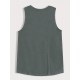 1pc Men'S Casual Polyester Sleeveless Tank Top with 