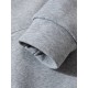 Plus Size Men's Cozy Solid Hoodie - Soft, Breathable, Warm, and Fashionable Casual Hooded Sweatshirt for Autumn and Winter - Ideal for Daily Wear, Outdoor Activities, and Gift Giving