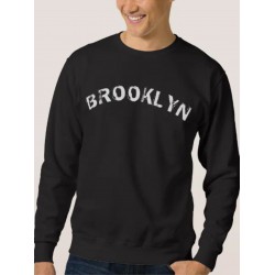 1 extra men's round neck long sleeved sweatshirt, made of pure, breathable, lightweight, suitable for parties, casual, suitable for family, boyfriends, girlfriends, lovers, vintage nostalgic Brooklyn T-shirt, American city sweatshirt