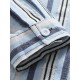 Plus Size Men's Plaid/Striped Shirt Spring Fall Winter Long Sleeve Shirt, Men's Clothing