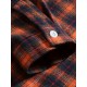 Plus Size Men's Plaid/Striped Shirt Spring Fall Winter Long Sleeve Shirt, Men's Clothing