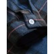 Plus Size Men's Plaid/Striped Shirt Spring Fall Winter Long Sleeve Shirt, Men's Clothing