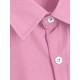 Plus Size Solid Color Button Down Shirts for Men - Short Sleeve, Lapel Collar, Breathable, Comfortable, Versatile Dress Shirts for Work, Casual, and Formal Occasions - Top Quality, Easy Care, and Classic Style