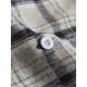 Plus Size Men's Plaid Shirt Oversized Long Sleeve Shirt For Fall Winter, Men's Clothing