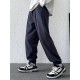 Men's Casual Loose Fit Drawstring Sweatpants For Casual Daily Wear