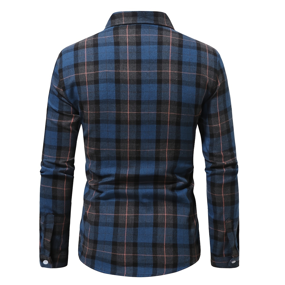 plus size mens   striped shirt   winter long sleeve shirt mens clothing details 36